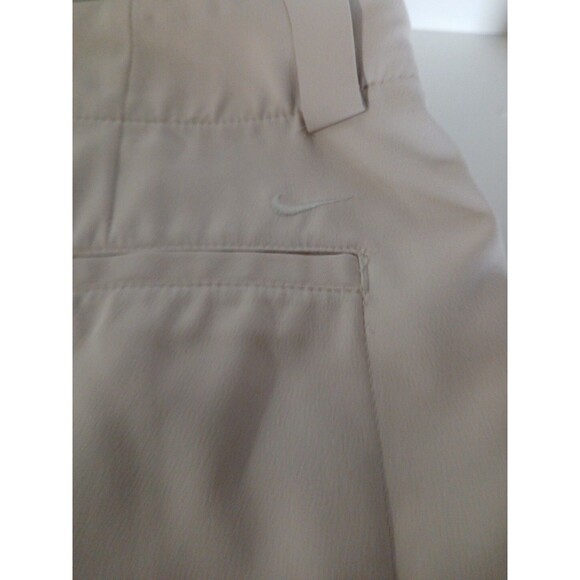 Nike Golf Tennis  Dri Fit Athletic Skort/Skirt Khaki Beige Womens 8-Med NEW - Picture 11 of 16